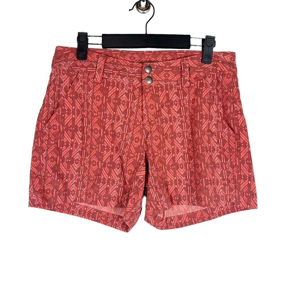 Columbia Omnishield Saturday Trail Aztec Patterned Shorts Size 6